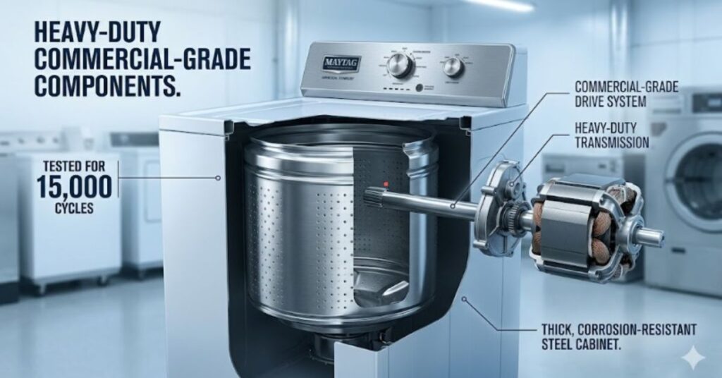 maytag commercial technology washer