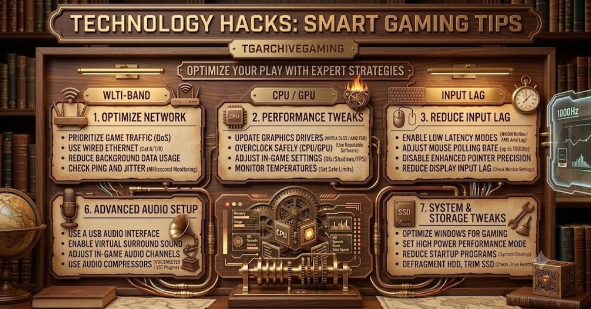 technology hacks tgarchivegaming