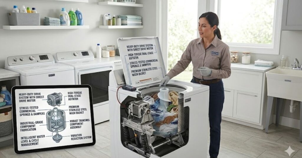 maytag commercial technology washer