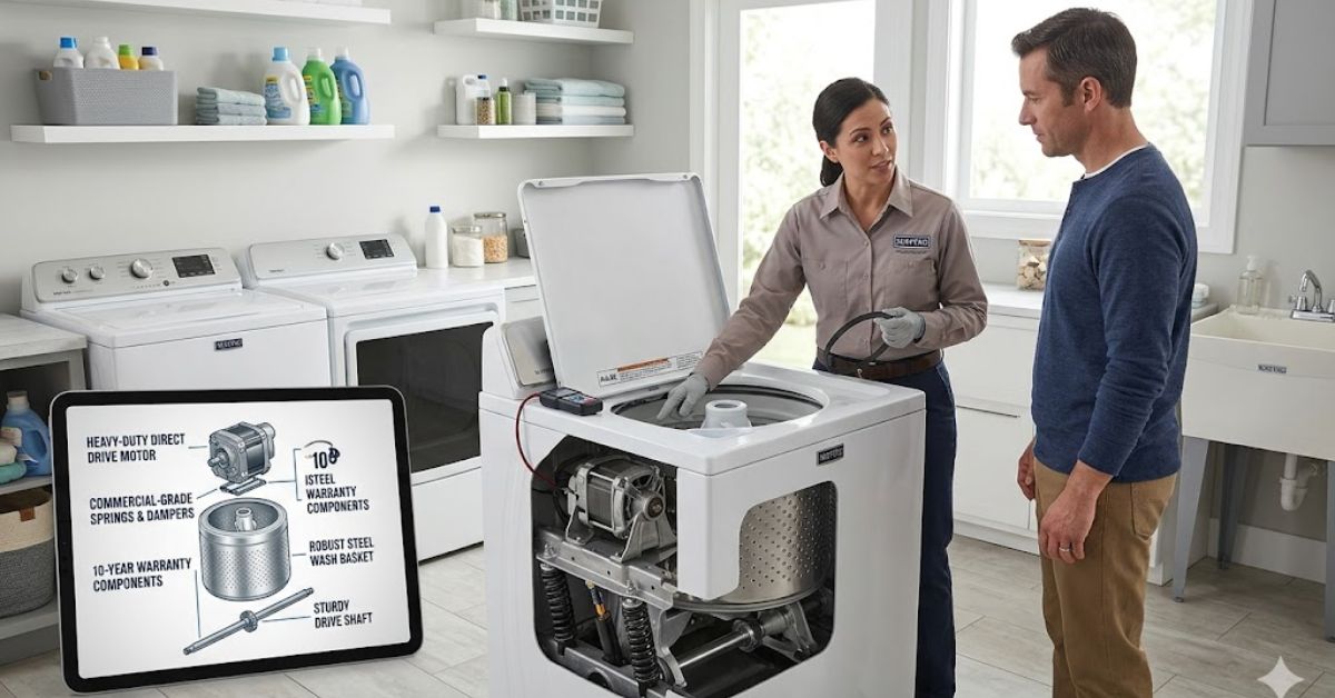 maytag commercial technology washer