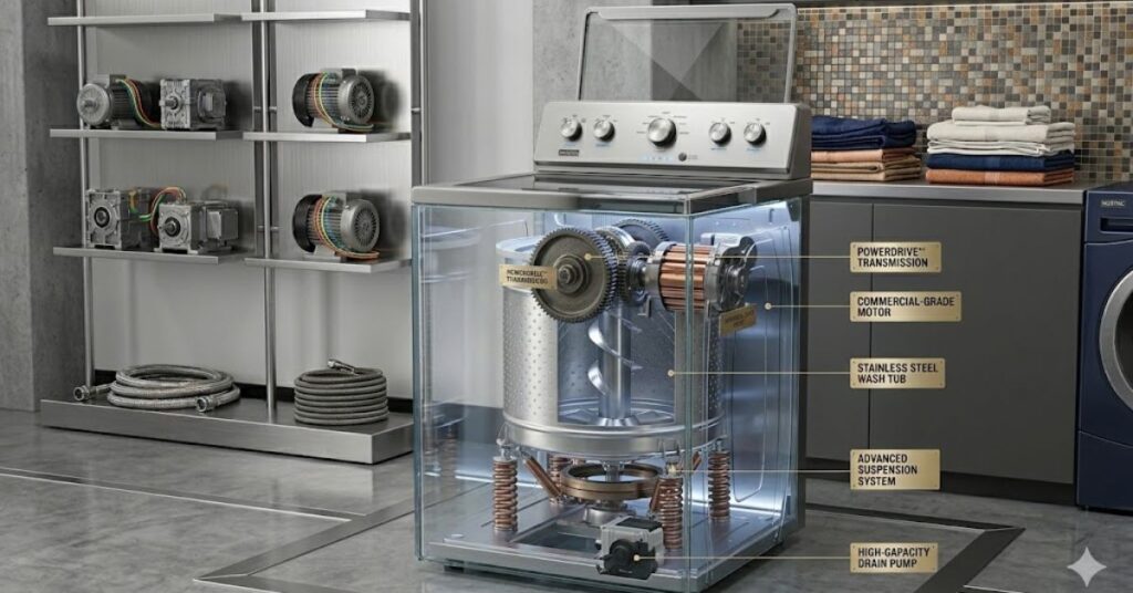 maytag commercial technology washer