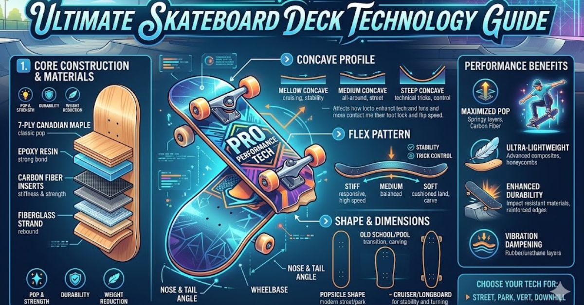 skateboard deck technology