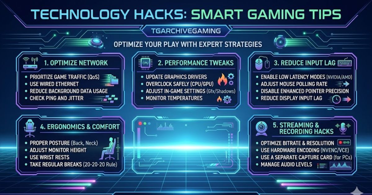 technology hacks tgarchivegaming