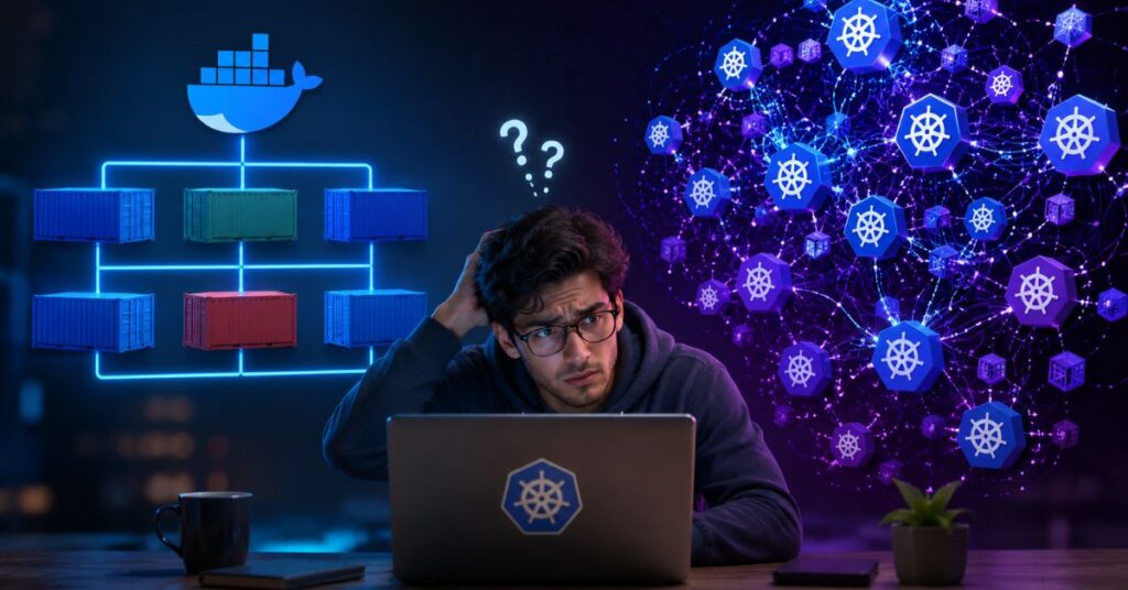 docker kubernetes explained simply