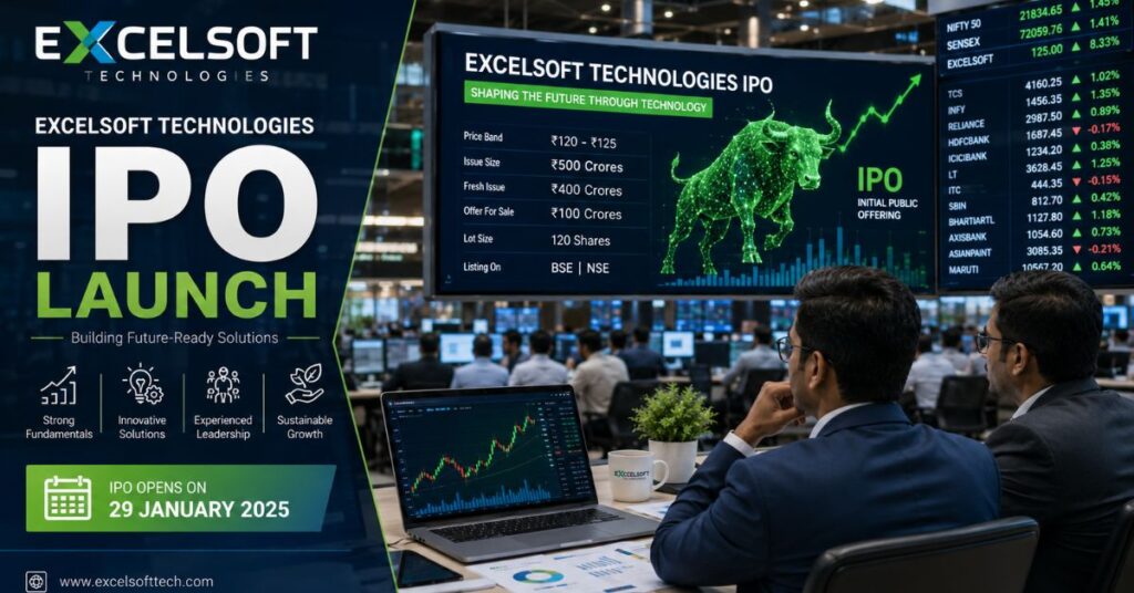 excelsoft technologies ipo gmp