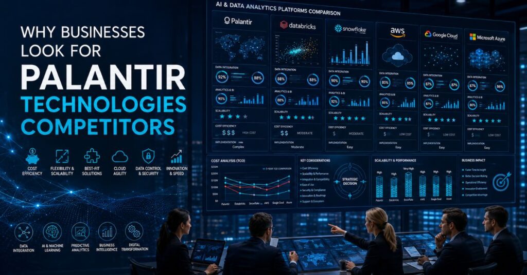palantir technologies competitors