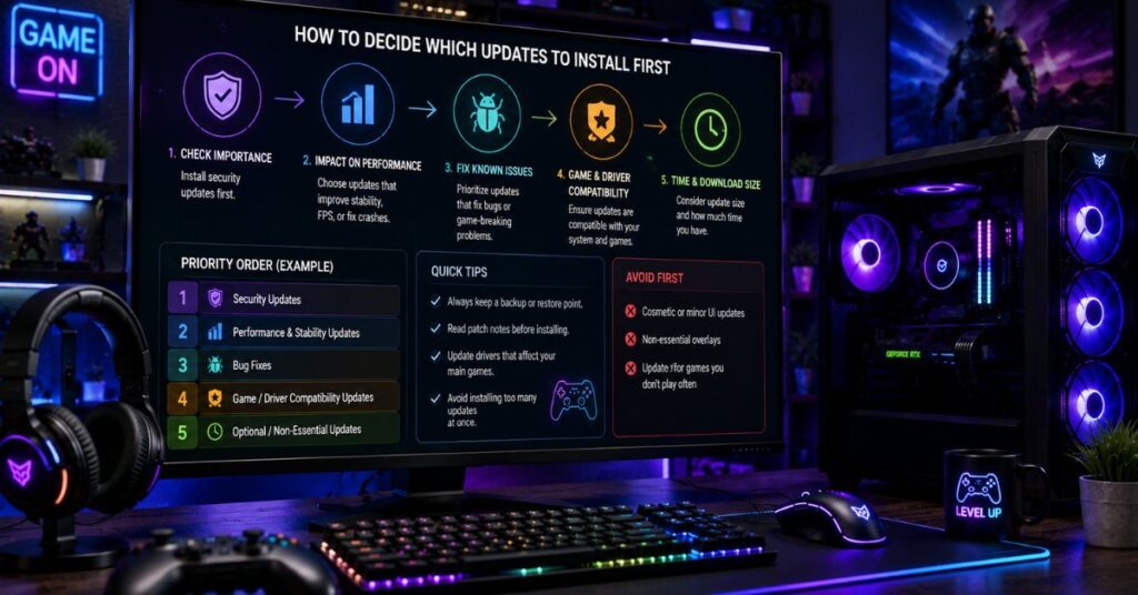 Gaming Software Updates