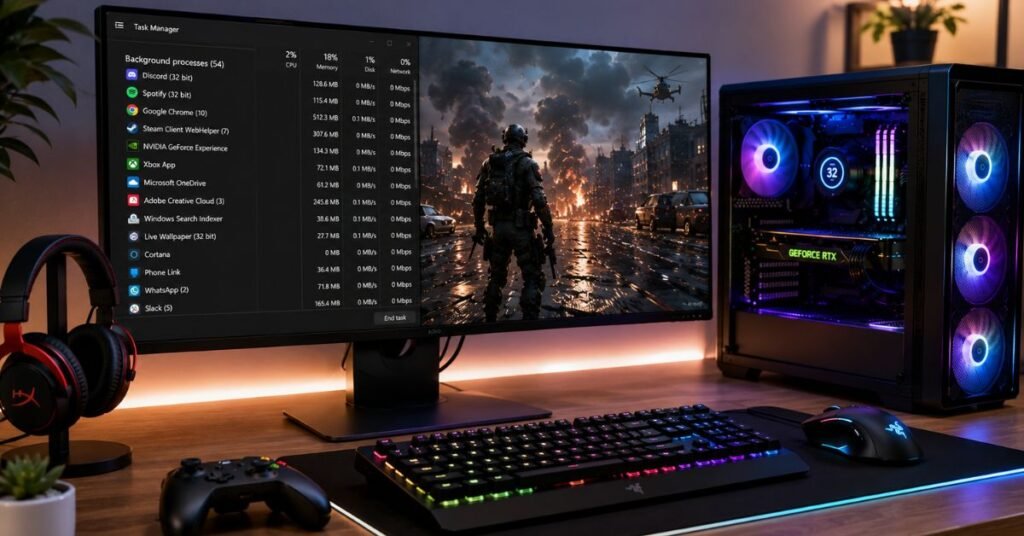 How Background Apps Reduce FPS