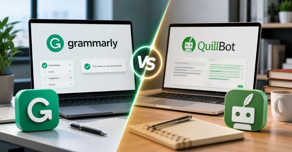 Grammarly vs QuillBot AI