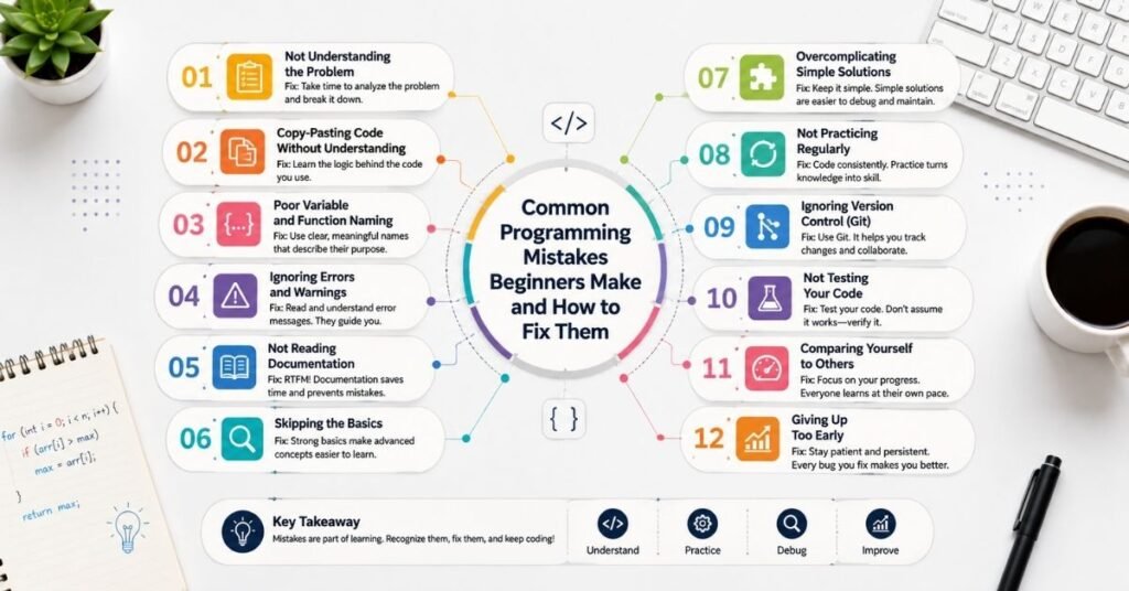 programming mistakes beginners make