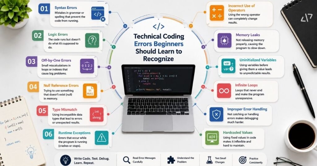 programming mistakes beginners make